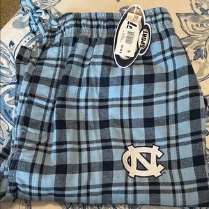 Men’s UNC Plaid Pajama Pants